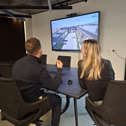 Las inmobiliarias también incorporan tecnología para que las personas puedan visualizar un proyecto en pre venta o en construcción