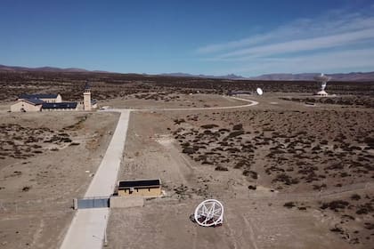 Las instalaciones de China en la provincia de Neuquén.