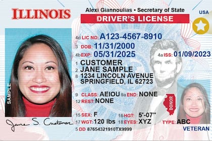 Las instalaciones de Servicios al Conductor de Illinois son las encargadas de emitir la Real ID