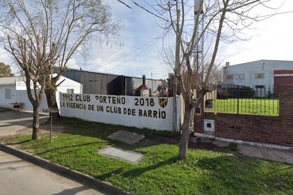 Las instalaciones del Club Social Deportivo y Cultural Porteño
