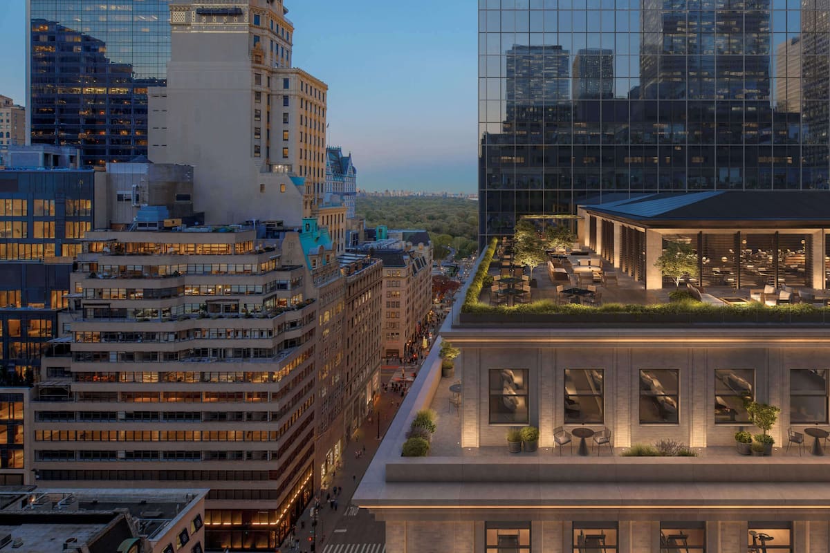 Las instalaciones del club tienen vistas inigualables al Central Park y a los rascacielos de cristal de Midtown