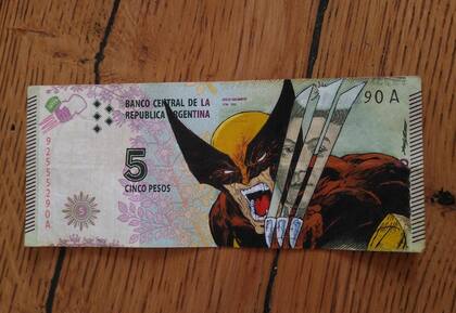 Las intervenciones participan en exhibiciones de money art.