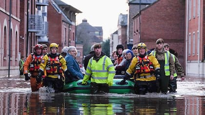 Las inundaciones son una de las consecuencias del cambio climático, según los expertos