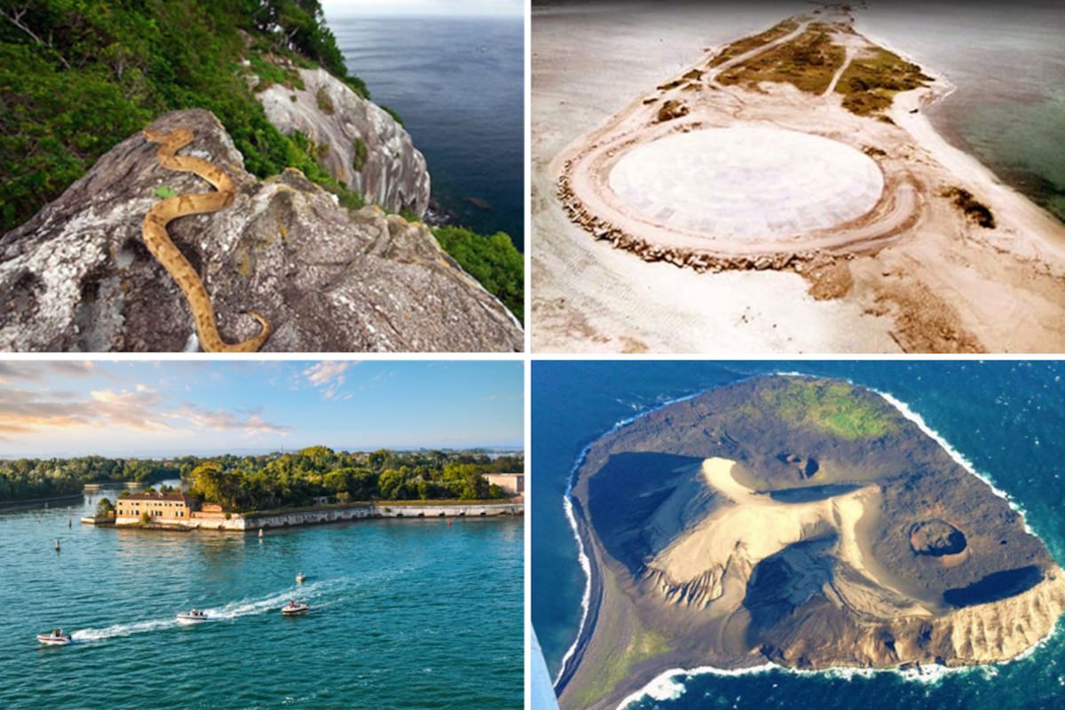 Las islas suelen ser destinos paradisíacos para vacacionar, pero hay algunas a las que está prohibido ingresar por el inminente peligro de vida