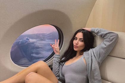 Las Kardashian fanáticas de los aviones privados