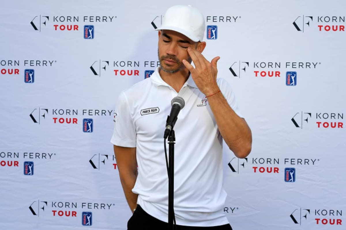 Las lágrimas de Camilo Villegas al contar su situación familiar