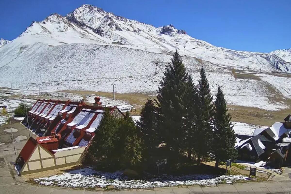 Las Leñas, nevada durante el fin de semana largo del 24 de marzo