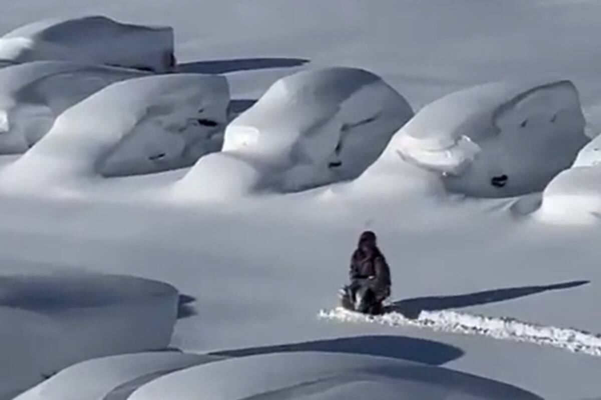 Las Leñas, tras 28 horas de nevada