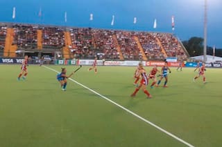 Las Leonas cayeron ante Inglaterra en el cuarto amistoso en Rosario