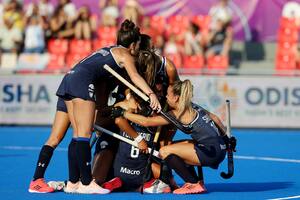 Las Leonas están invictas en el Mundial