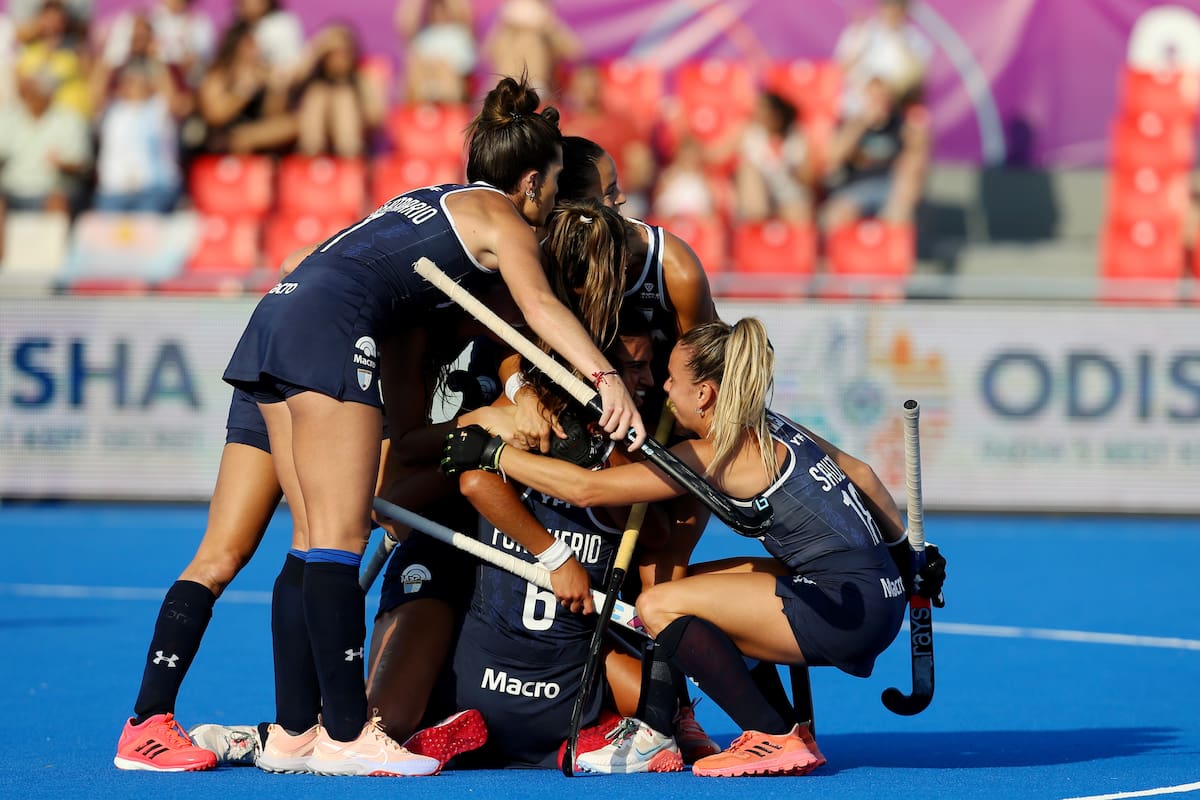 Las Leonas están invictas en el Mundial 2022