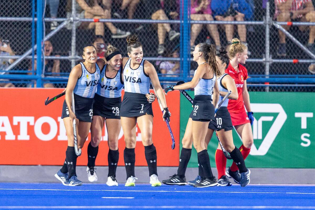 Las Leonas se mantienen en lo más alto de la tabla de posiciones de la FIH Pro League luego del primer triangular