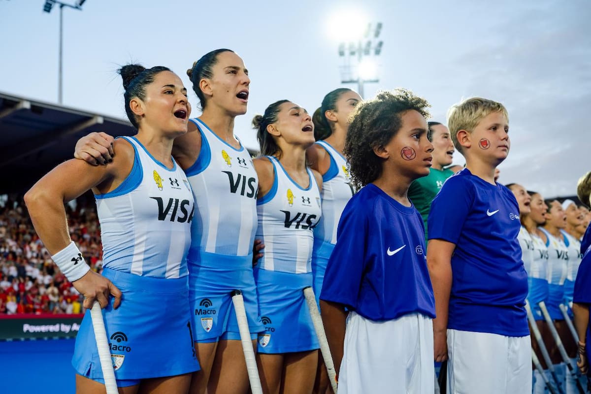Las Leonas se quedaron con el primer puesto en el Grupo F