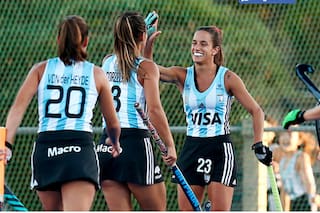 Las Leonas y Bélgica volvieron a empatar en otro amistoso en el Cenard