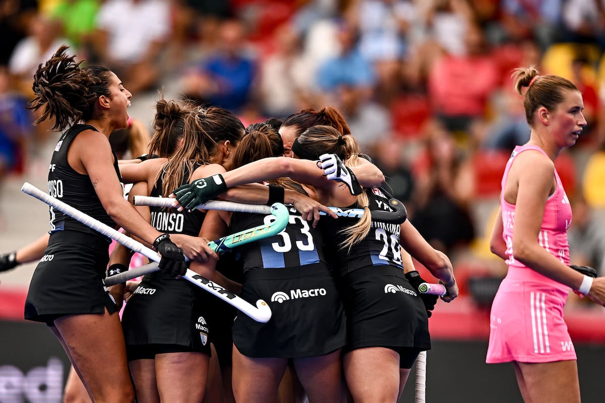 Las Leonas y Alemania se enfrentaron en la segunda fecha del Grupo B del Mundial 2026