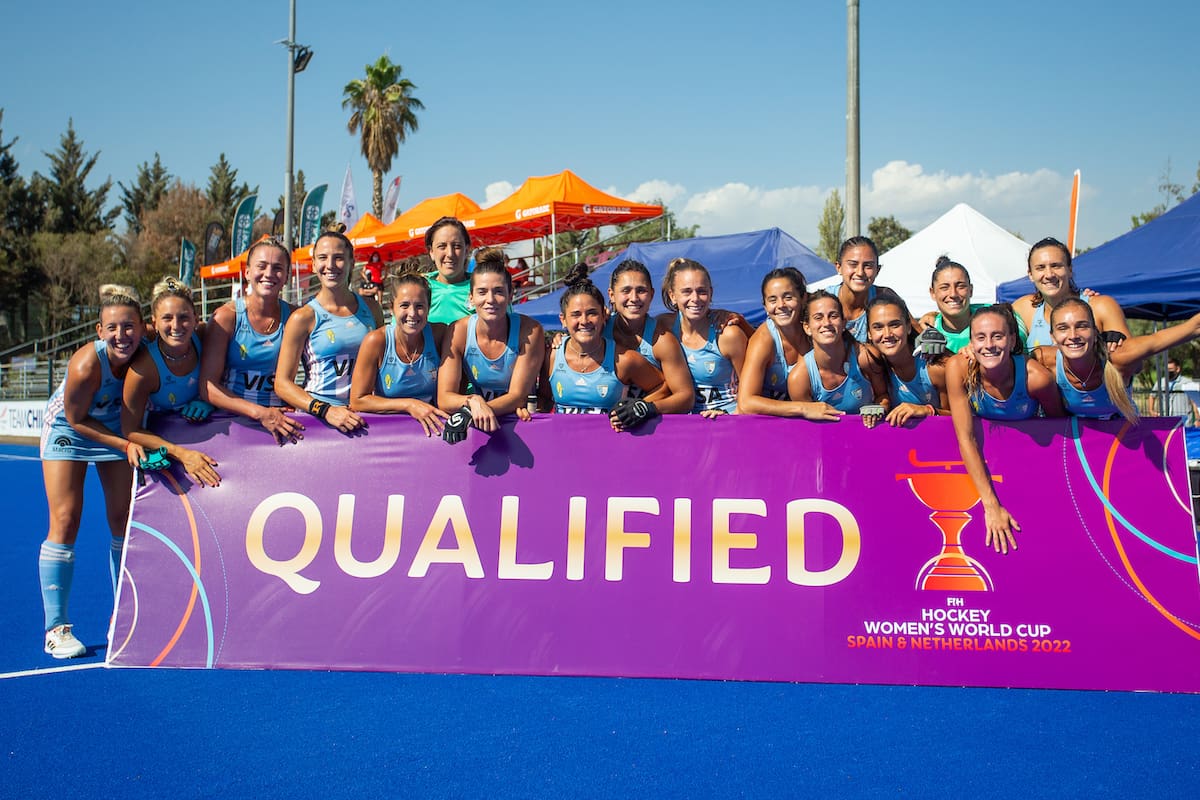 Las Leonas ya festejan la clasificación al Mundial de España y Países Bajos