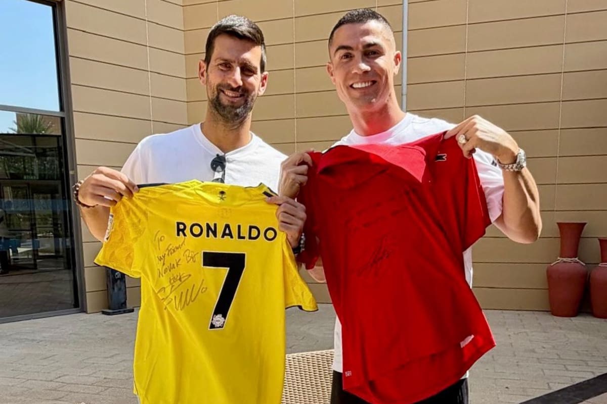 Las leyendas del deporte se mostraron sonrientes (Foto: @lisboaracketcentre)