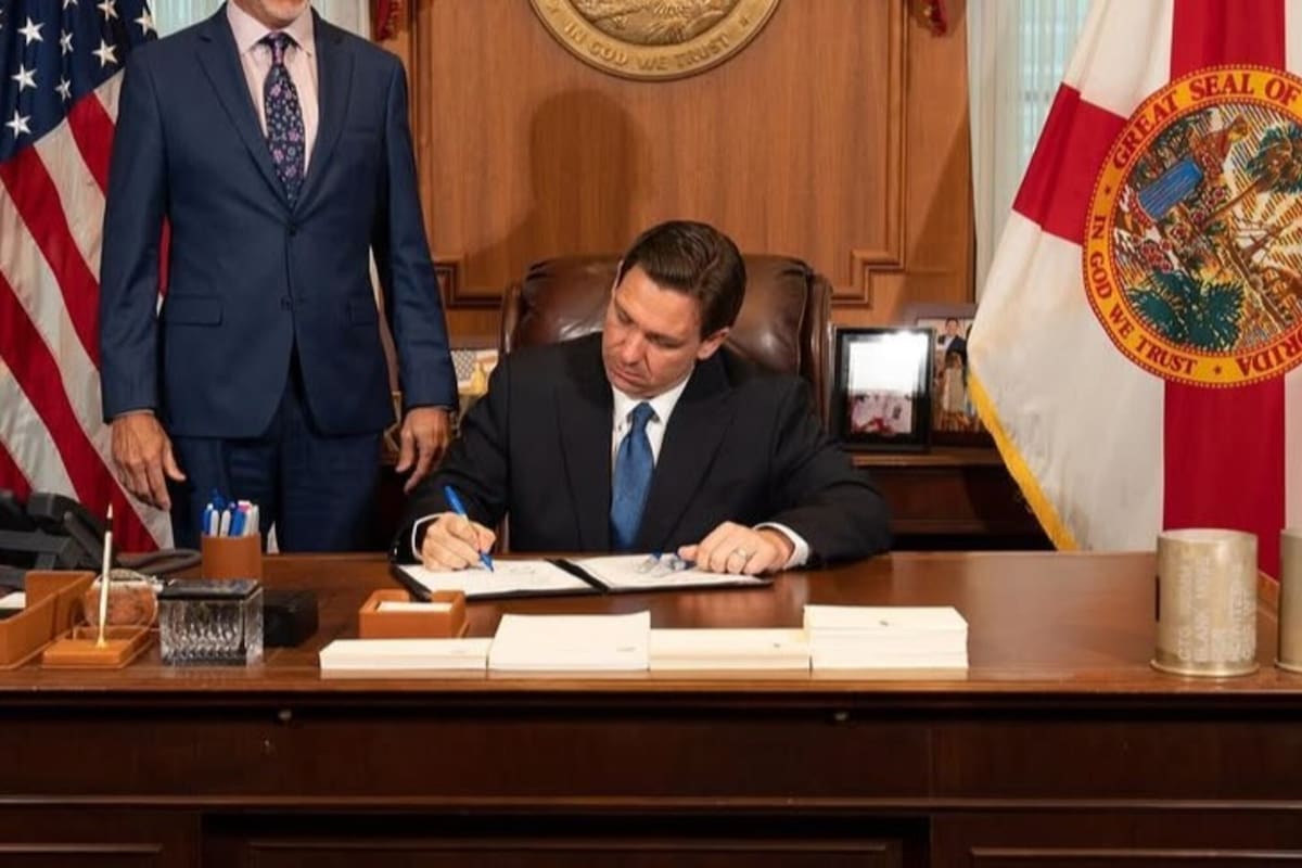 Las leyes de Florida firmadas por DeSantis que comienzan a regir el 1° de enero de 2026