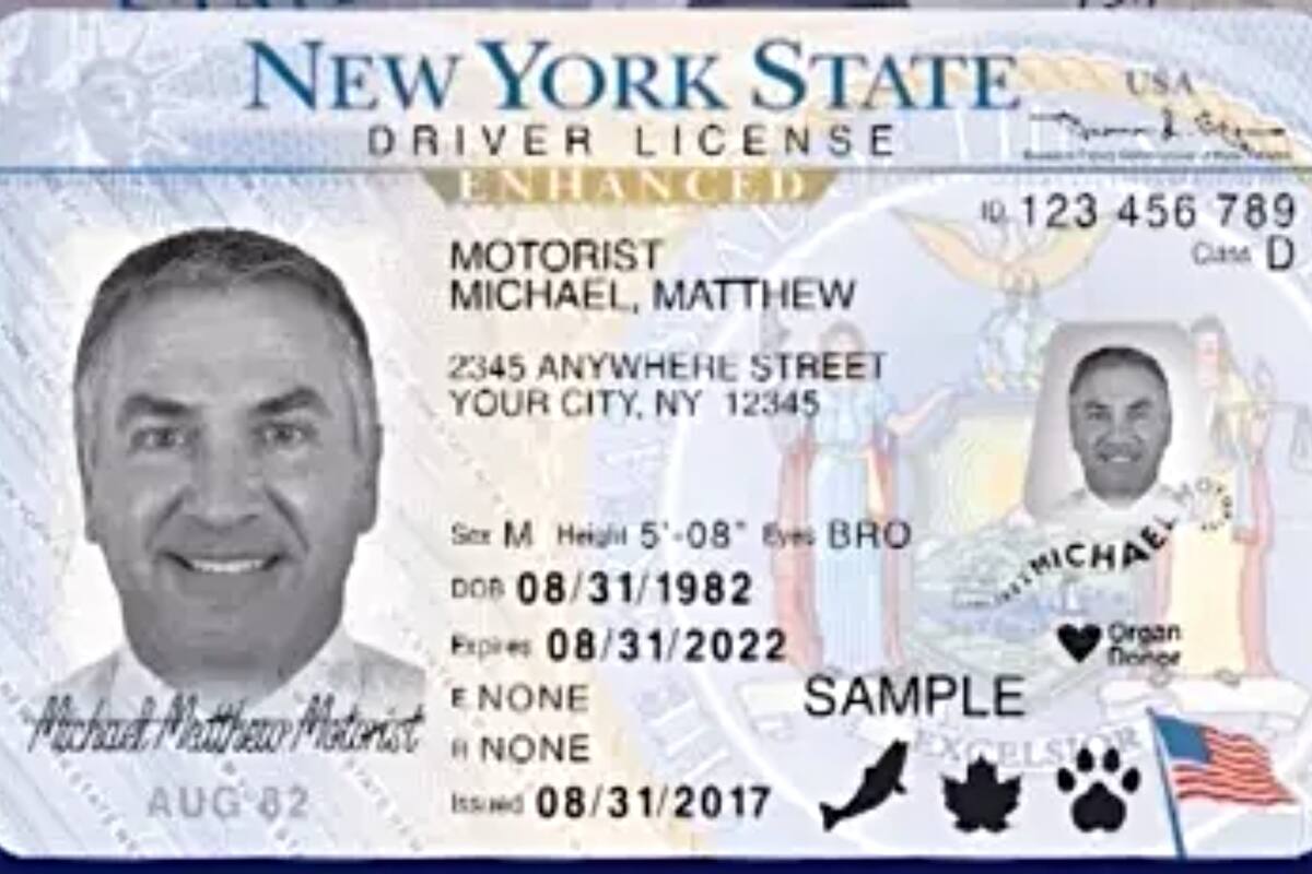 Las licencias de conducir mejoradas proporcionan prueba de identidad y ciudadanía