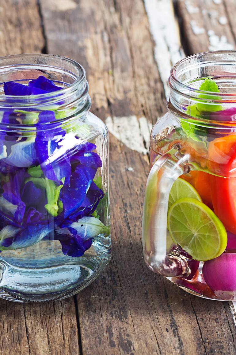 Las limonadas, los jugos y las aguas saborizadas ayudan a hidratarse y disfrutar de un rico sabor.
