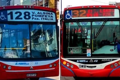 Las líneas 32 y 128 que unen la ciudad de Buenos Aires con Lanús acaban de pasar a manos del grupo Dota