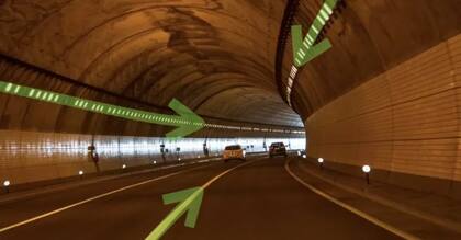Las líneas verdes ilustran cómo los filamentos magnéticos forman una estructura de túnel