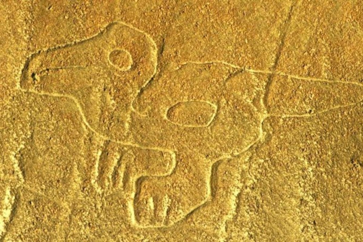 Las líneas y gegflifos de Nazca fueron obra de una cultura a la que se admira por sus conocimientos de matemáticas y astronomía (Foto: BBC / MARTIN BERNETTI)