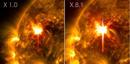 Las llamaradas solares responden a la propia actividad de la estrella (Foto: X)