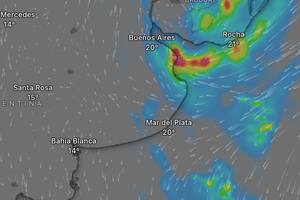 Las lluvias castigarán principalmente la zona del AMBA.