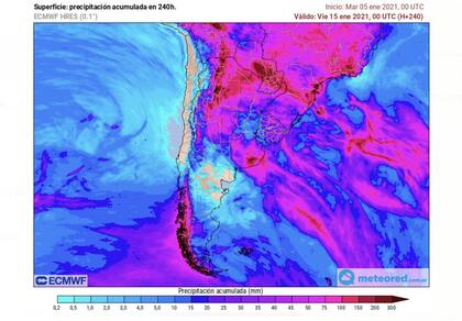 Se esperan lluvias para sectores del sur de Córdoba, sur de Santa Fe y oeste de Buenos Aires, que representan áreas importantes pero que no es la zona núcleo, que es donde se concentra buena parte del maíz temprano que está transitando etapas críticas