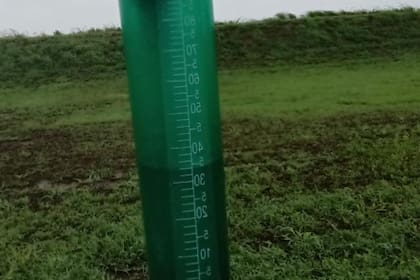 Las lluvias fueron dispares