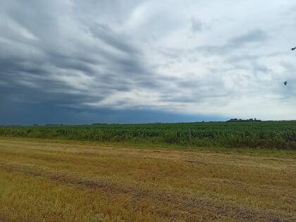 Las lluvias llegaron a algunas zonas de la región núcleo