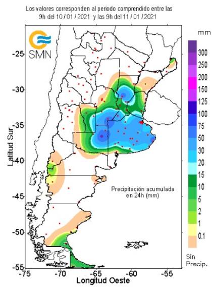 Las lluvias mejoraron la condición de los cultivos