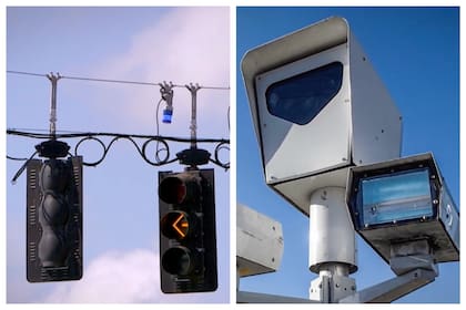 Las luces azules en algunas intersecciones están instaladas en diferentes partes de EE.UU.