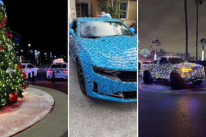 Las luces navideñas en los autos particulares pueden generar peligrosas distracciones en los caminos