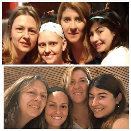 Las madres también forjaron una linda amistad.