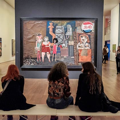 Las magníficas obras de Berni, un puntal de la vastísima muestra - FOTO Colección Amalita