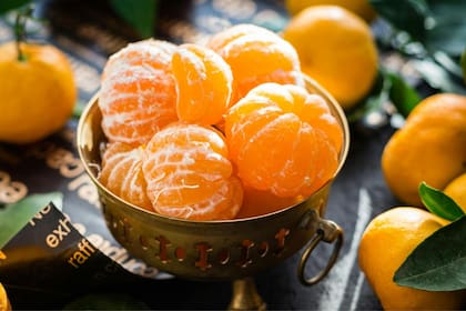 Las mandarinas son frutas que simbolizan la abundancia y el éxito (Pexels)