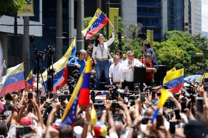 Las manifestaciones de la oposición no cesaron desde las elecciones del 28J.