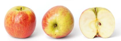 Las manzanas se recubren con una capa de cera para alargar su vida útil, actuando como una barrera que protege contra el moho y la deshidratación. Esta capa puede contener fungicidas (Archivo)