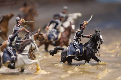 Las maquetas del Museo de la Gesta Güemesiana son obra de los jujeños Luis Alberto y Mariela Morales.