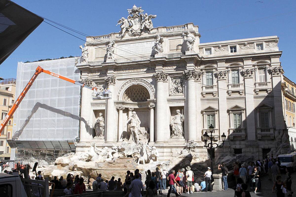 Las máquinas, ya en marcha, cambiaron el paisaje