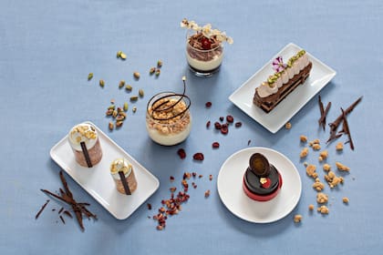 Las maravillosas obras de arte de Martín Scala elaboradas con diferentes sabores de chocolate de origen belga.