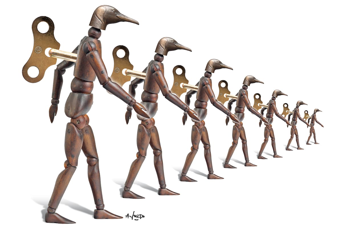 Las marchas del gobierno