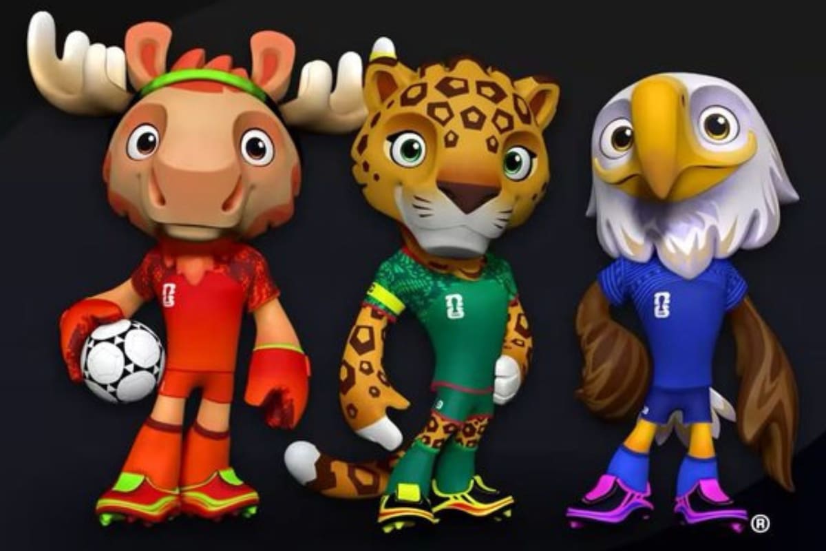 Las mascotas del Mundial 2026 son una por cada país anfitrión