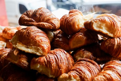 las medialunas y las croissants tienen su lugar de preferencia en Co-pain