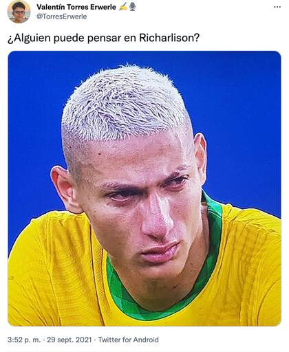 Las mejores burlas a Richarlison por la derrota de Brasil en el Mundial de Futsal
