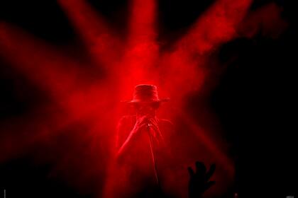Skay Beilinson festeja sus 65 años en un show en Punta del Este. Uruguay, Febrero de 2017. Foto: Santiago Hafford