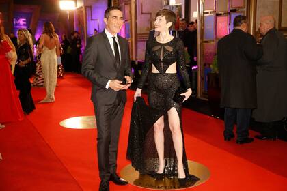 Cristina Pérez y Rodolfo Barili protagonizaron una divertida previa