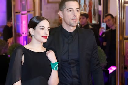 Lamothe con su chica, Katia Szechtman